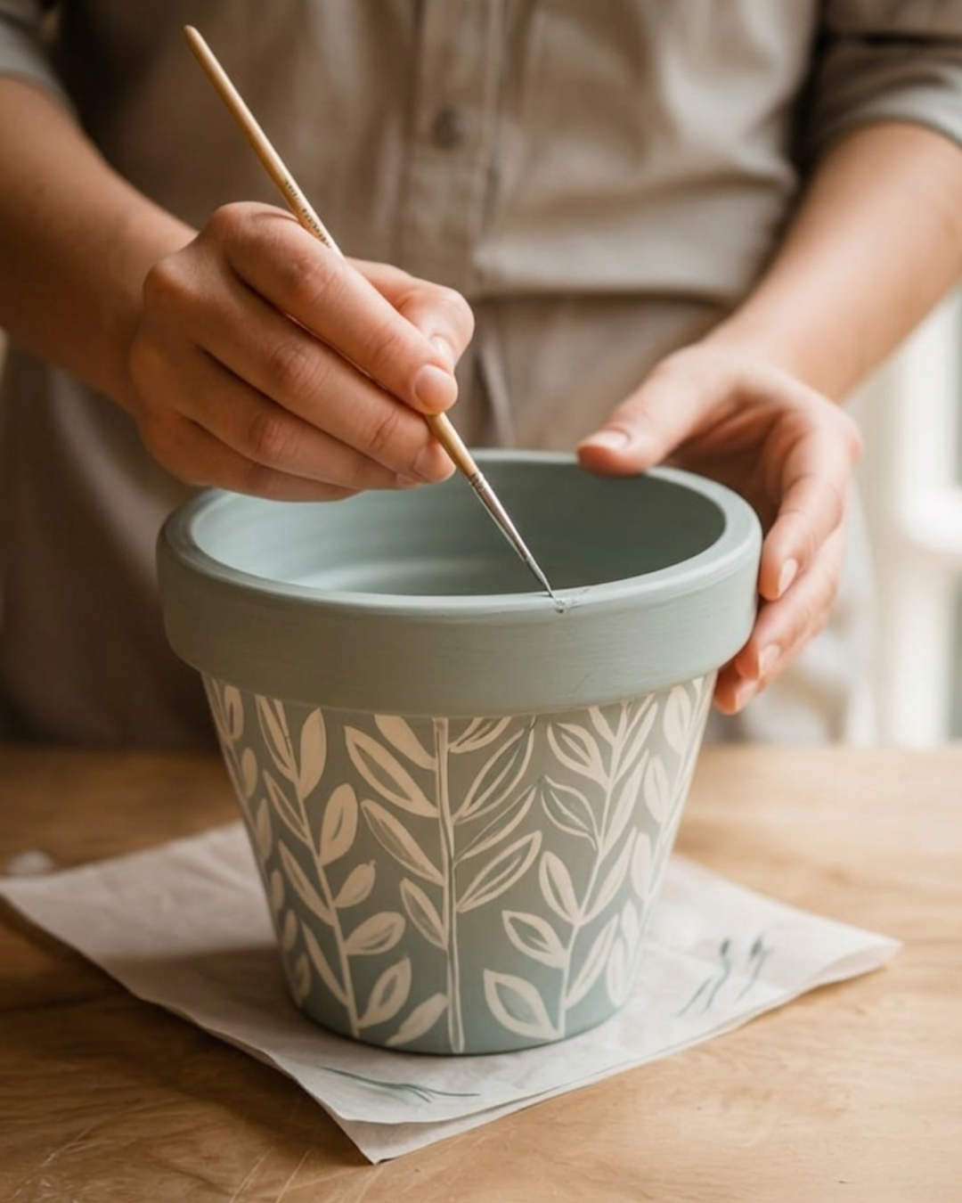 Kit para pintar tu macetero