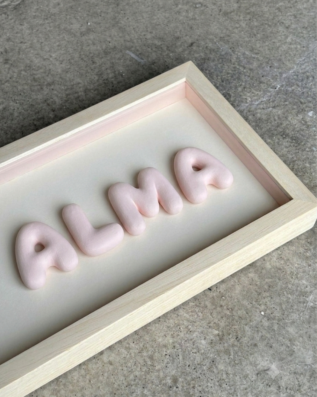 Kit letras bubble