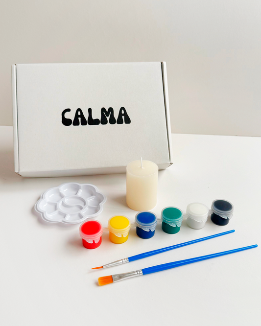Kit para pintar vela mini